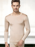 SIIK Pure Silk Men's Thermal Pajama Set
