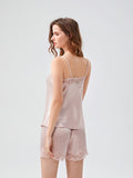 SIIK Pure Silk Lace Sexy Camisole Set