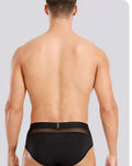 SIIK Silk Breathable Mesh Briefs Underwear - Black
