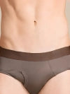 SIIK Silk Solid Color Mid-Rise Briefs Underwear