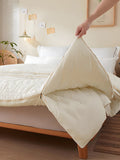 Spring & Fall Mulberry Silk Filled Comforter - Beige
