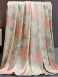 Silk Seamless Double Sided Duvet Cover - Peony Print