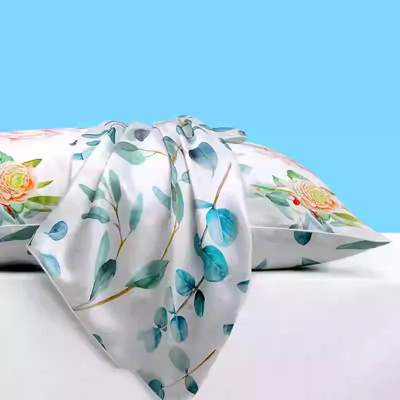 16 Momme Silk Printed Pillowcase - Queen(20"X30")