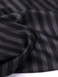 16 Momme Gray Striped Reversible Pillowcase