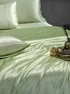 30 Momme Silk Seamless Double Sided Duvet Cover - Green
