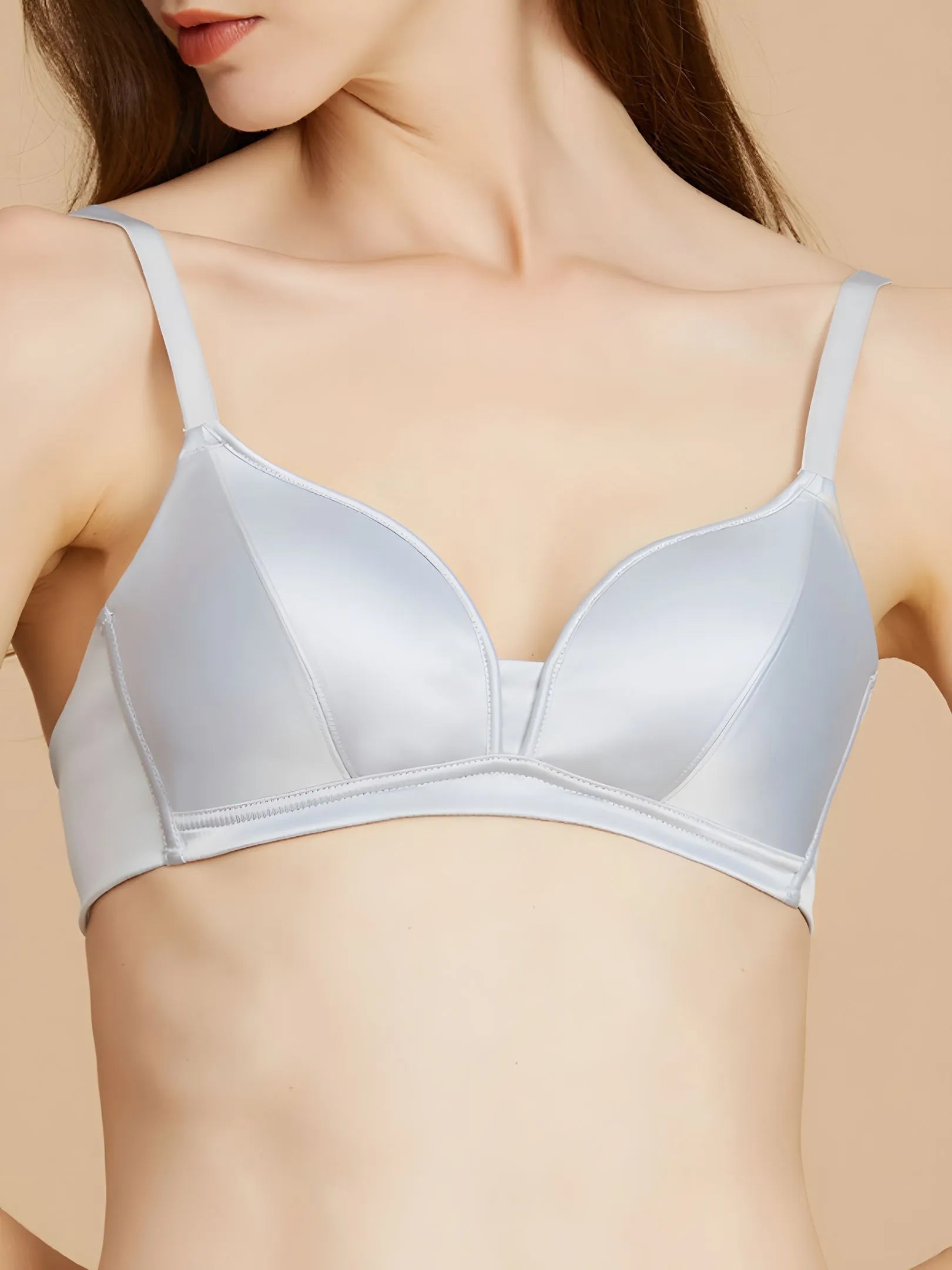 SIIK Silk French Style Bra Without Steel Ring