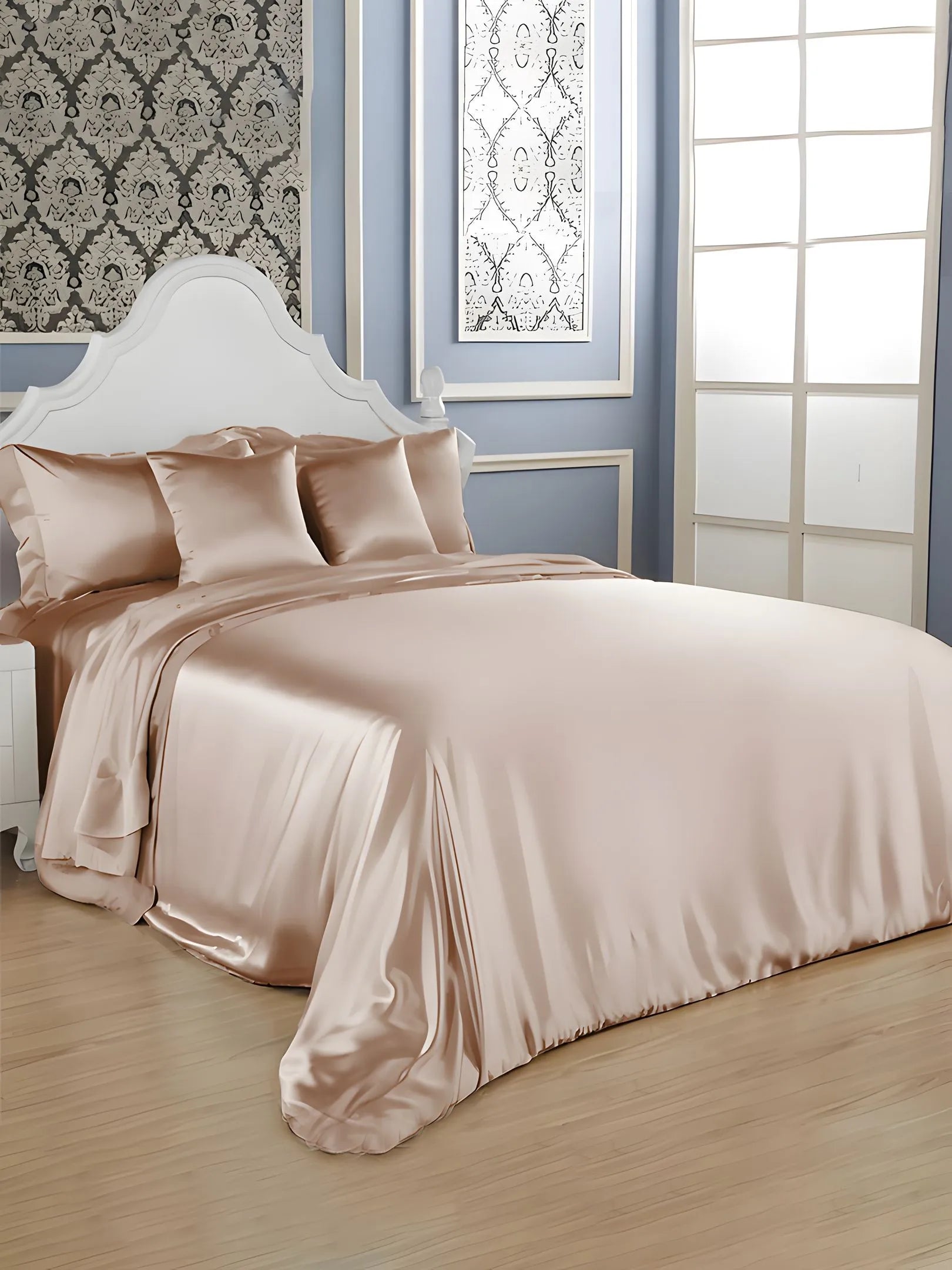 38 Momme Silk Duvet Cover - Bean Paste