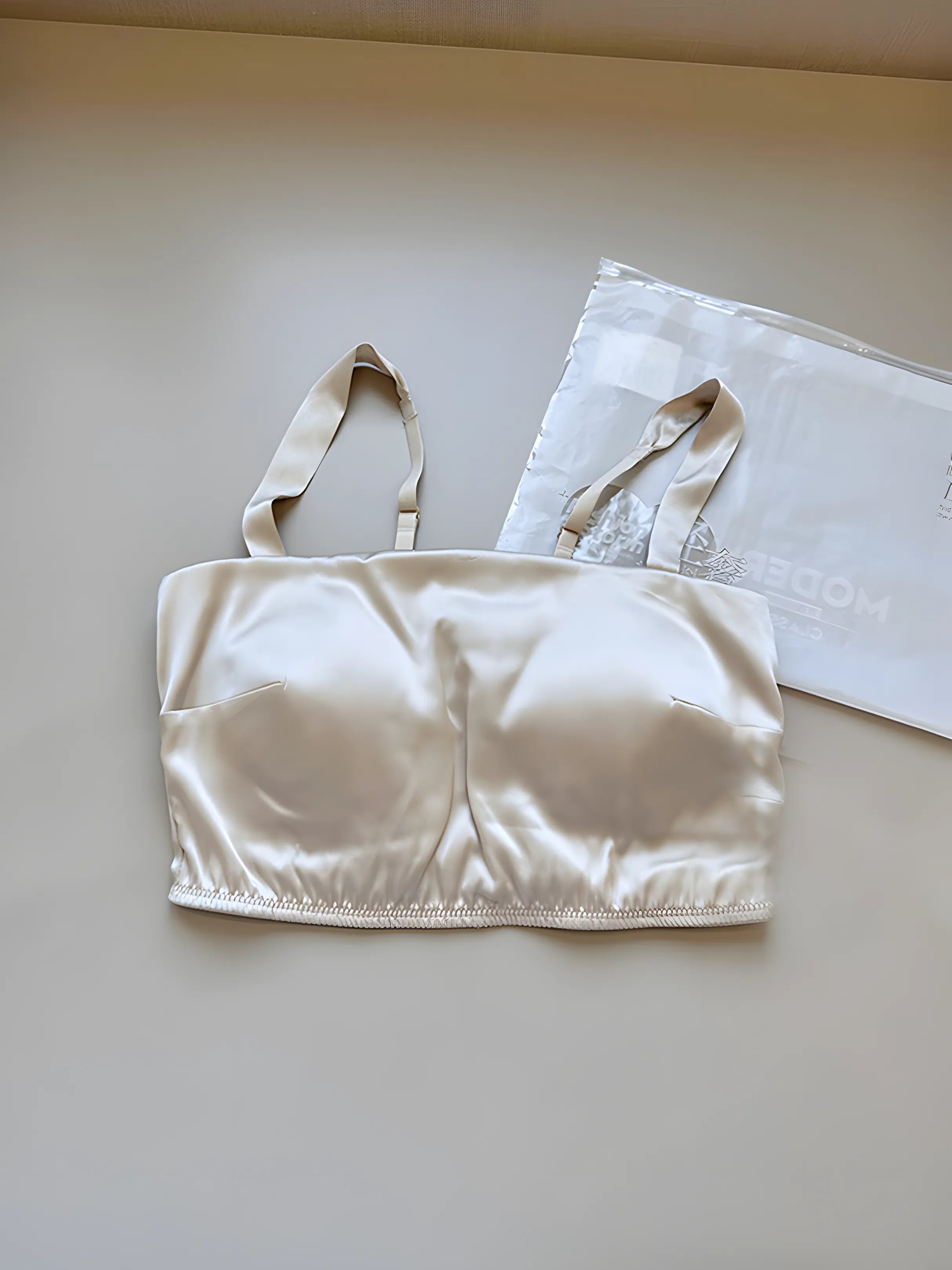 SIIK Silk Satin Glossy Tube Top Camisole