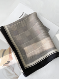 SIIK Mulberry Silk Printed Long Rectangle Shawl Scarf 170x53cm