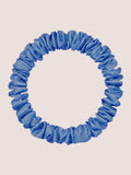 3Pcs Bundle Pop Of Brights Silk Scrunchie - Blue