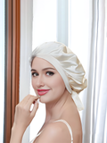 SIIK Pure Silk Classic Sleep Cap With Ribbons