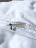 Spring & Fall Mulberry Silk Jacquard Filled Comforter - Apricot