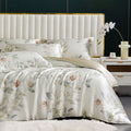 4 Pcs 40 Momme Silk Double Sided Duvet Cover