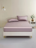 19 Momme Silk Fitted Sheet - Pink