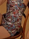 SIIK Silk Printed Camisole Dress - Red