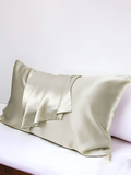 19 Momme Reversible Silk Pillowcase With Side Opening