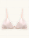 SIIK 19 Momme Silk French Style Wire-Free Thin Padded Bra