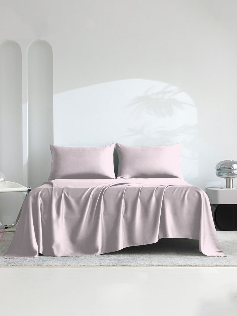 25 Momme Silk Flat Sheet - Coffee
