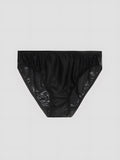 SIIK Silk Men's Satin Breathable Briefs Underwear - Black