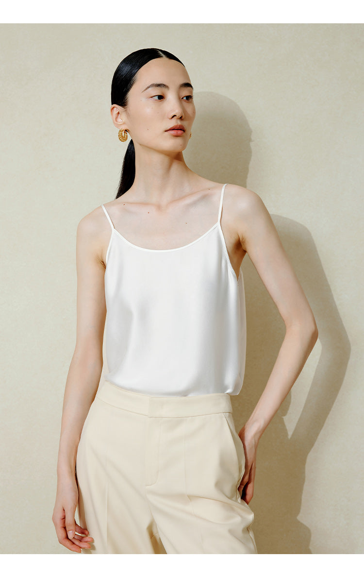SIIK Silk Lace Patchwork Camisole