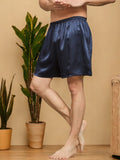 SIIK Men Relaxed-fit Silk Casual Shorts
